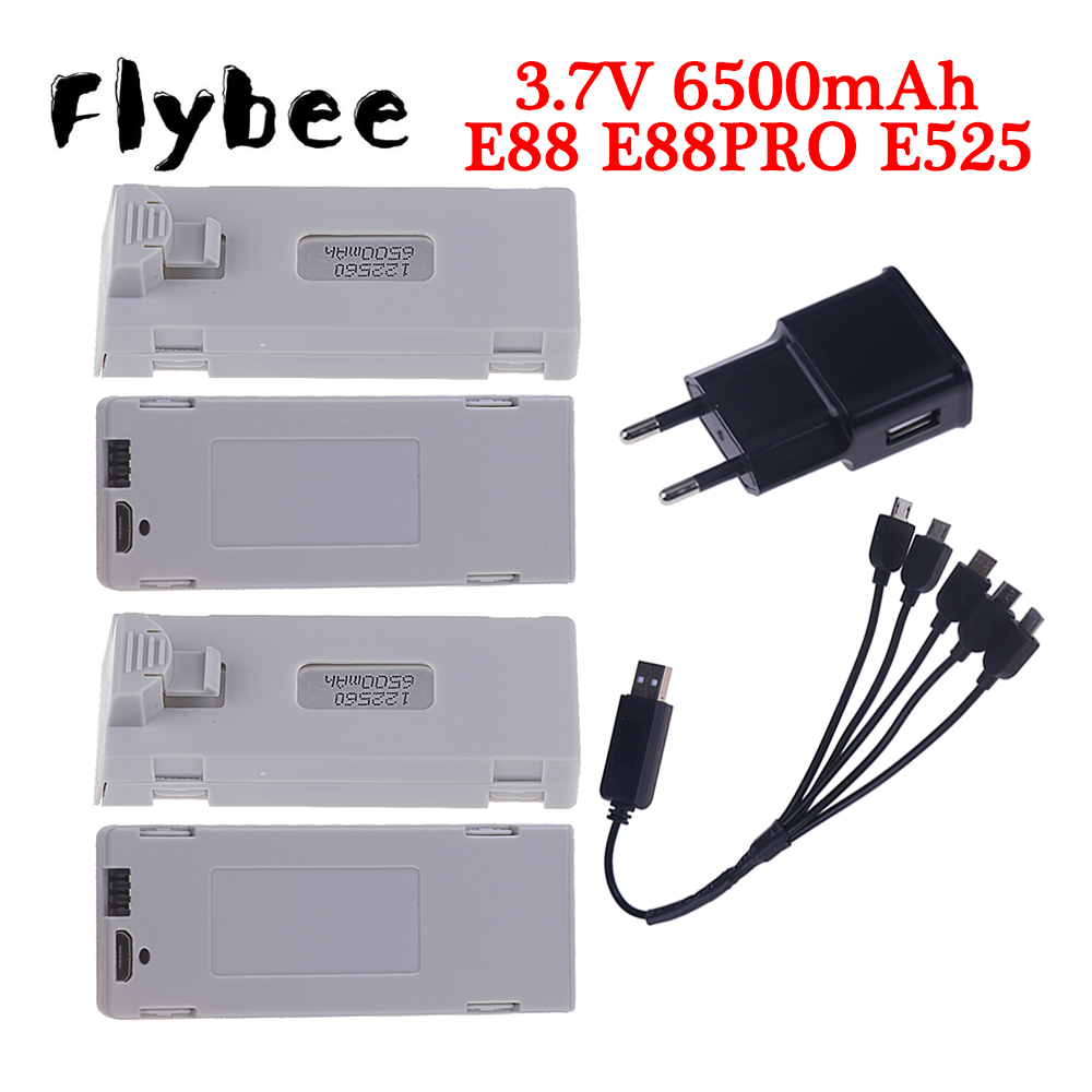 Drone Battery Lipo - Oryginalna bateria E88 3.7V 6500mAh Lipo