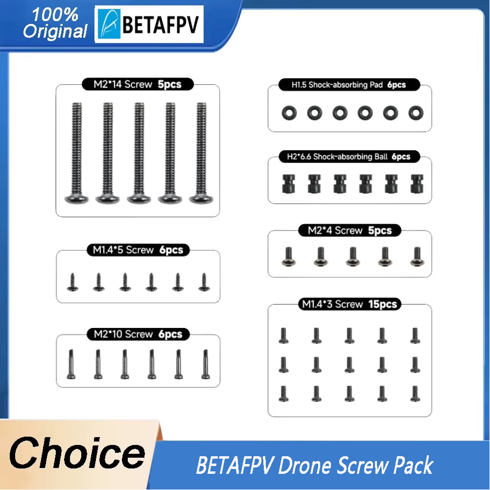 Drone Battery Bag - Oficjalne części zamienne BETAFPV, pełny zestaw
