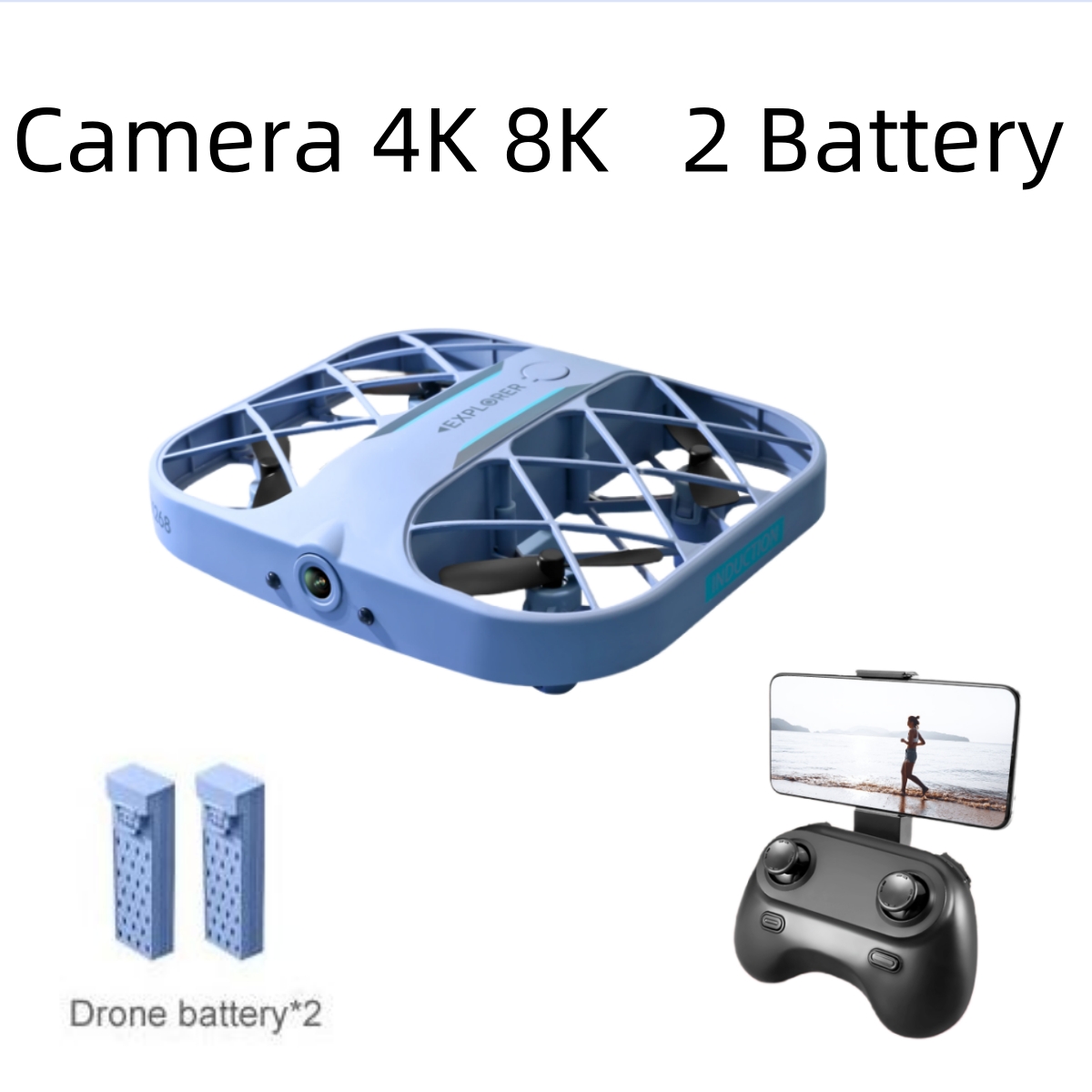 Drone Battery Box - JJRC H107 FPV RC Dron z