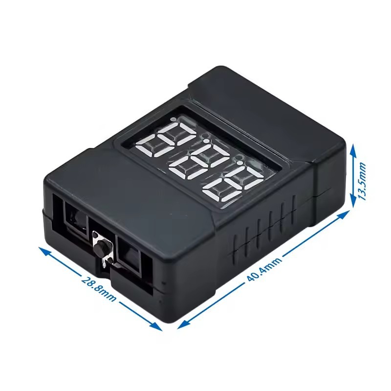 Oike 1-8S 2w1 Tester Napięcia  – Drone Battery Voltage Checker recenzja i cena
