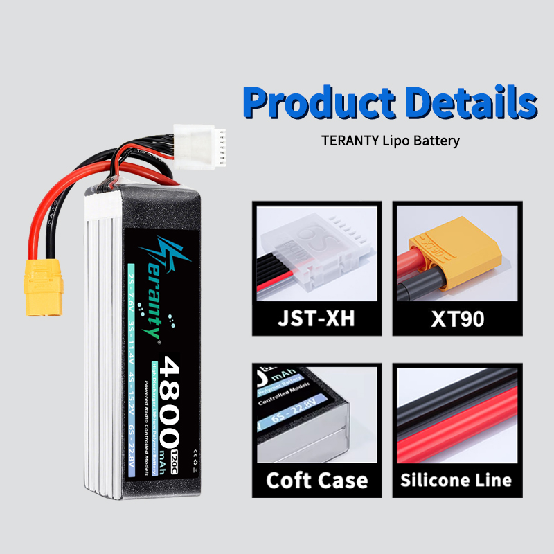 TERANTY 6S 4800mAh Bateria Lip – Drone Battery Lipo recenzja i cena