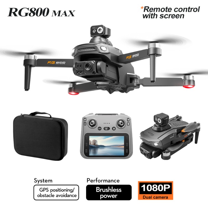 NOWOŚĆ RG800 MAX Drone 1080P H – Drone Battery Box recenzja i cena