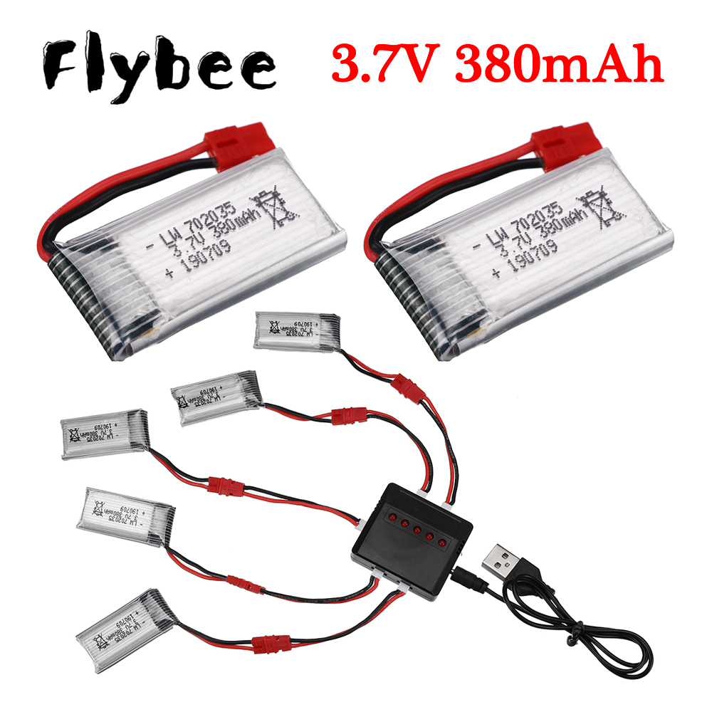 3.7V 380mAh akumulator z ładow – Drone Battery Lipo recenzja i cena