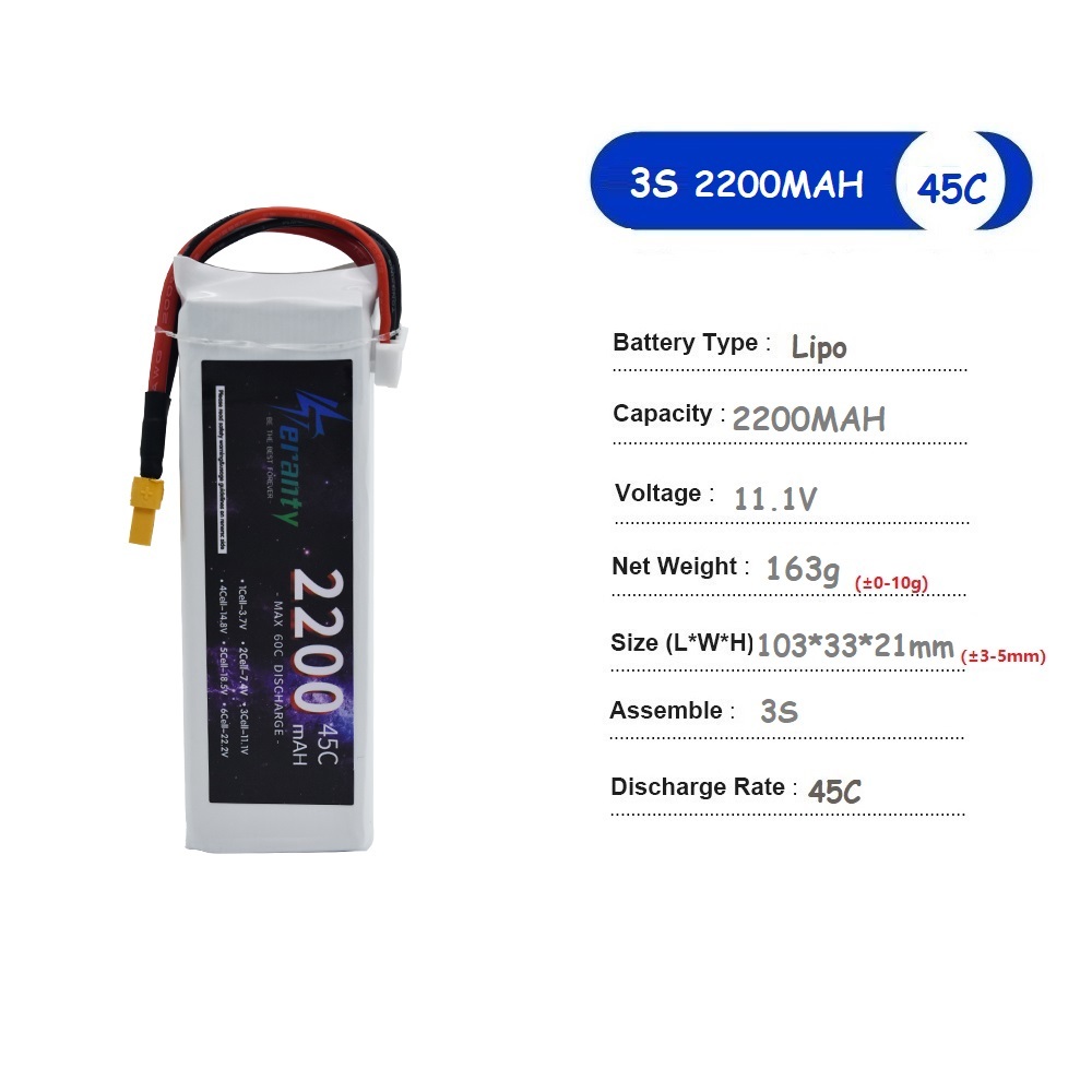 Akumulator LiPo 11,1V 3S 1500m – Drone Battery 3S recenzja i cena